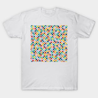 Color Block Zoom Rainbow T-Shirt